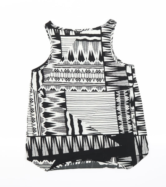 Primark Womens White   Camisole Blouse Size 10