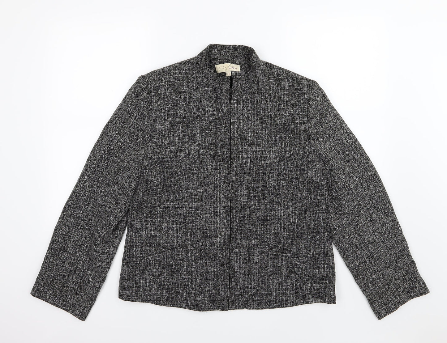 Womens UK Size 14 EWM Grey Jacket