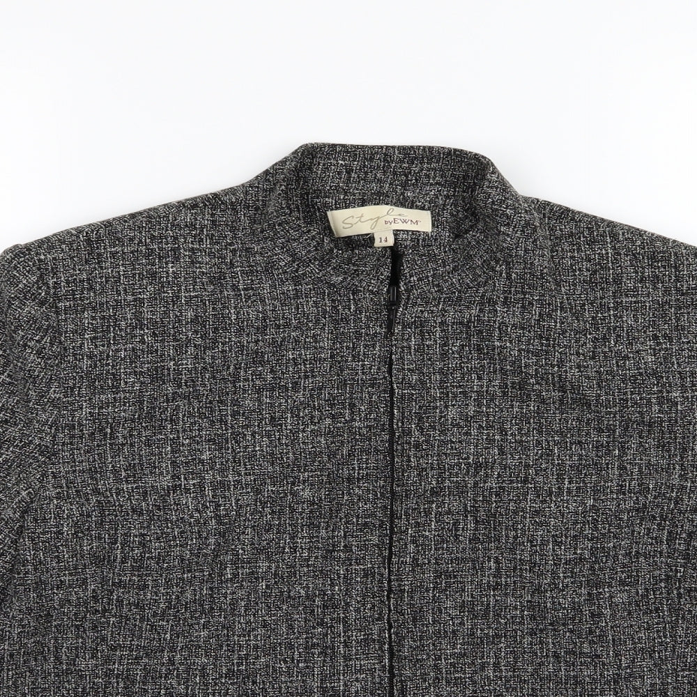 Womens UK Size 14 EWM Grey Jacket
