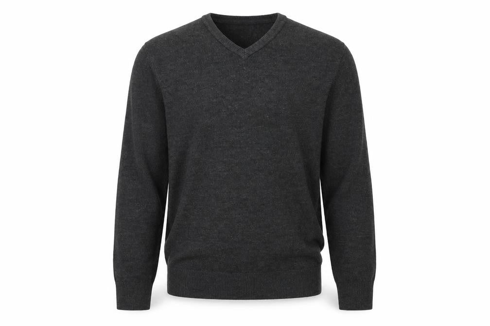 Mens UK Size S F&F Grey Pullover Jumper