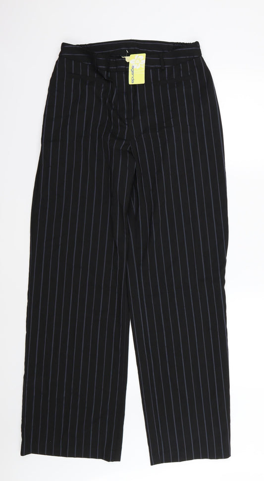 Womens UK Size 14 Agenda Regular Fit  Black Trousers