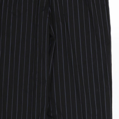 Womens UK Size 14 Agenda Regular Fit  Black Trousers