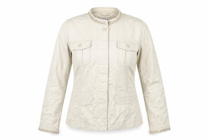 Womens UK Size 14 Papaya Beige Jacket