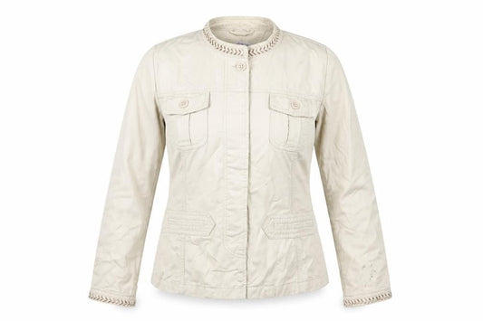 Womens UK Size 14 Papaya Beige Jacket