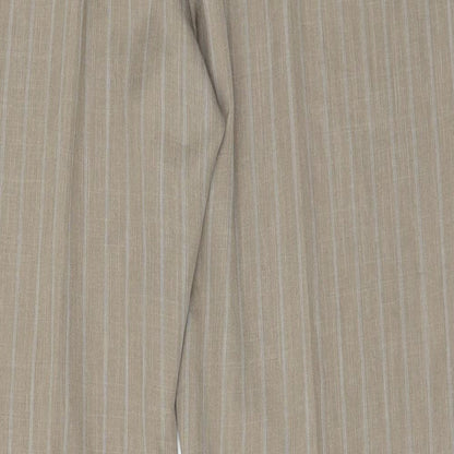 Womens UK Size 20 Marks and Spencer Regular Fit  Beige Trousers