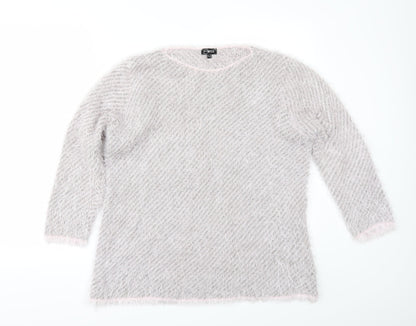 Emreco Womens Pink   Pullover Jumper Size 16