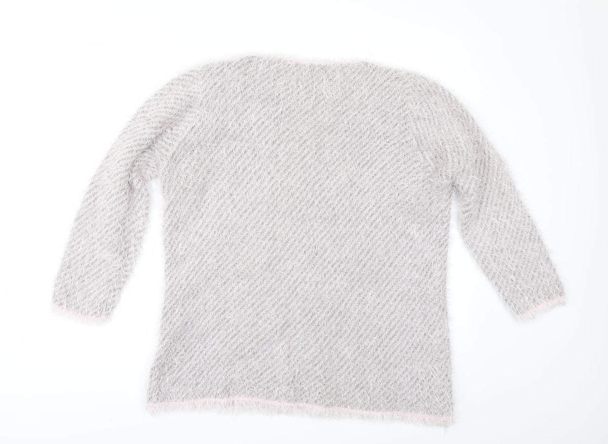 Emreco Womens Pink   Pullover Jumper Size 16