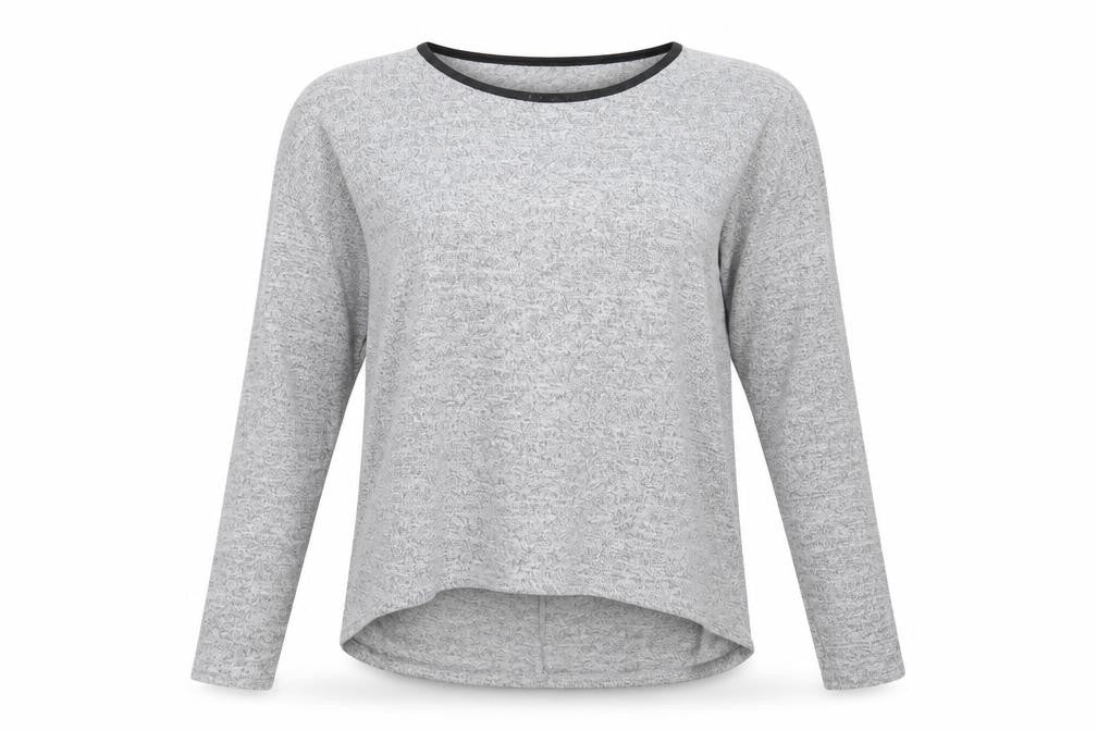 Womens UK Size 10 Miss Selfridge Grey Basic Polo