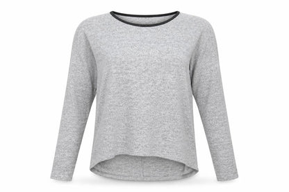 Womens UK Size 10 Miss Selfridge Grey Basic Polo