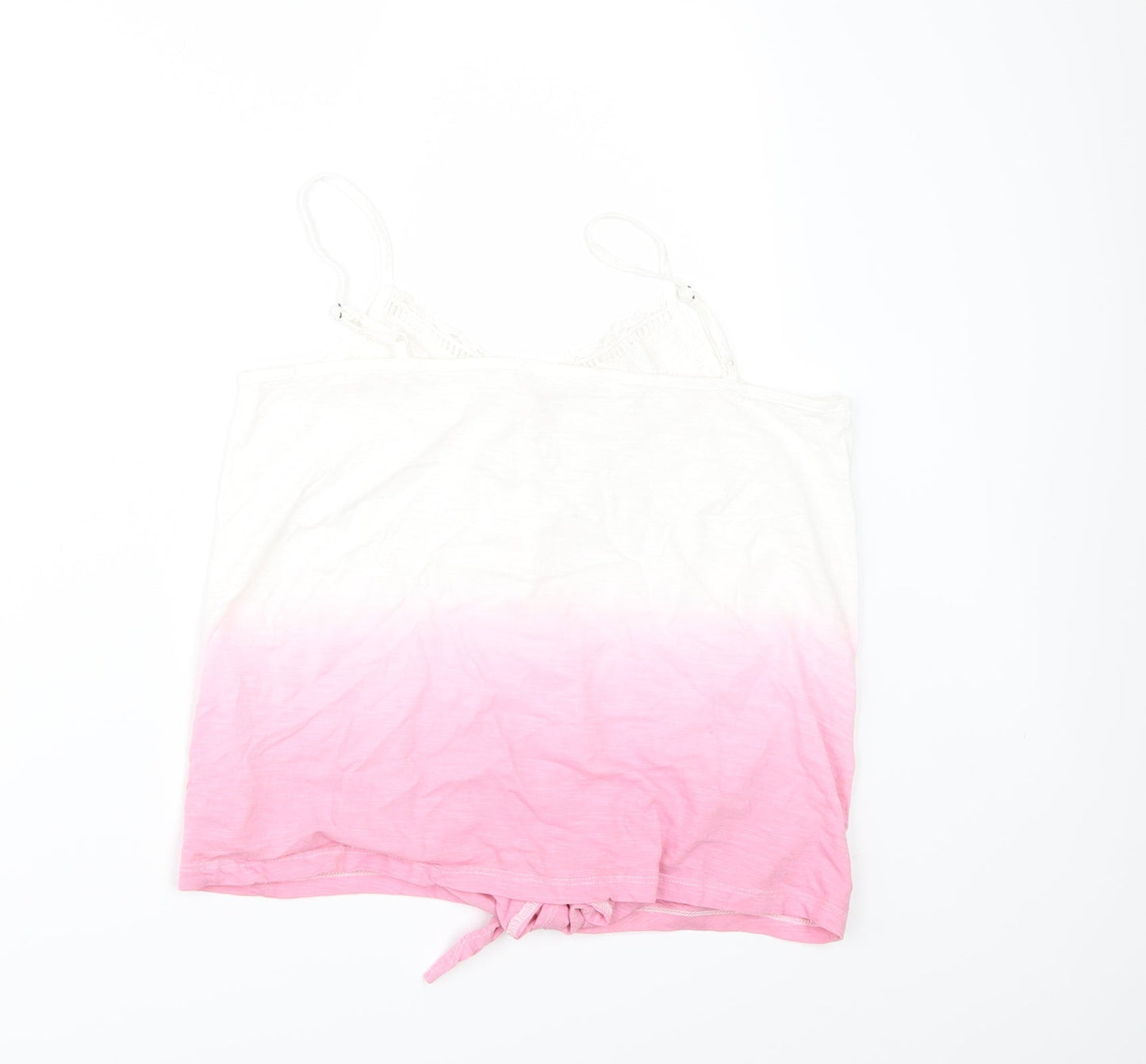 Womens UK Size S Loststock Pink Camisole T-Shirt