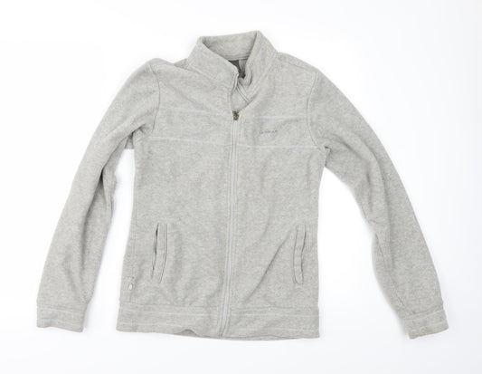 LA Gear Womens Grey  Fleece Jacket  Size 8