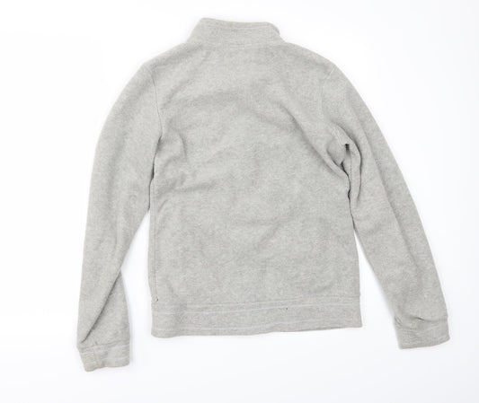 LA Gear Womens Grey  Fleece Jacket  Size 8