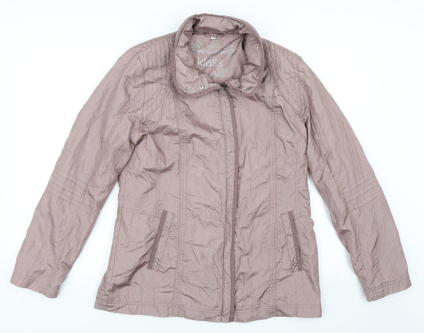 Klass Womens Pink   Jacket  Size 12
