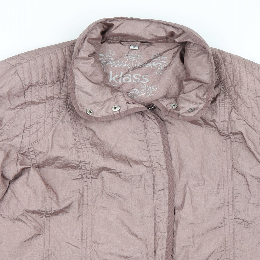Klass Womens Pink   Jacket  Size 12