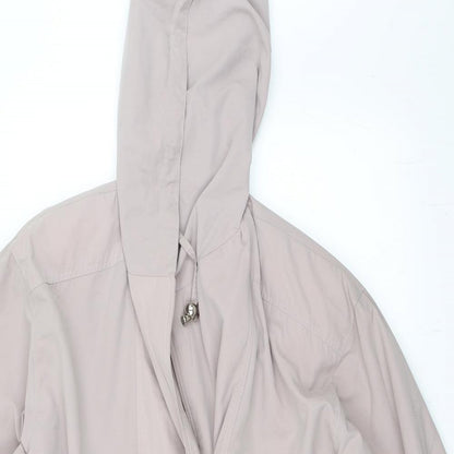 Womens UK Size 14 Telemac Pink Parka Coat
