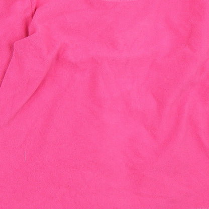 Crane Girls Pink   Henley Sweatshirt Size 11-12 Years
