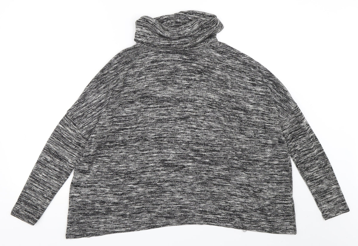 Primark Womens Black   Pullover Jumper Size M