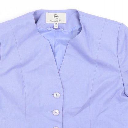 Womens UK Size 14 Paul Berman Purple Jacket