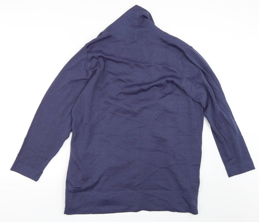 Country Collection Womens Purple   Cardigan Jumper Size M