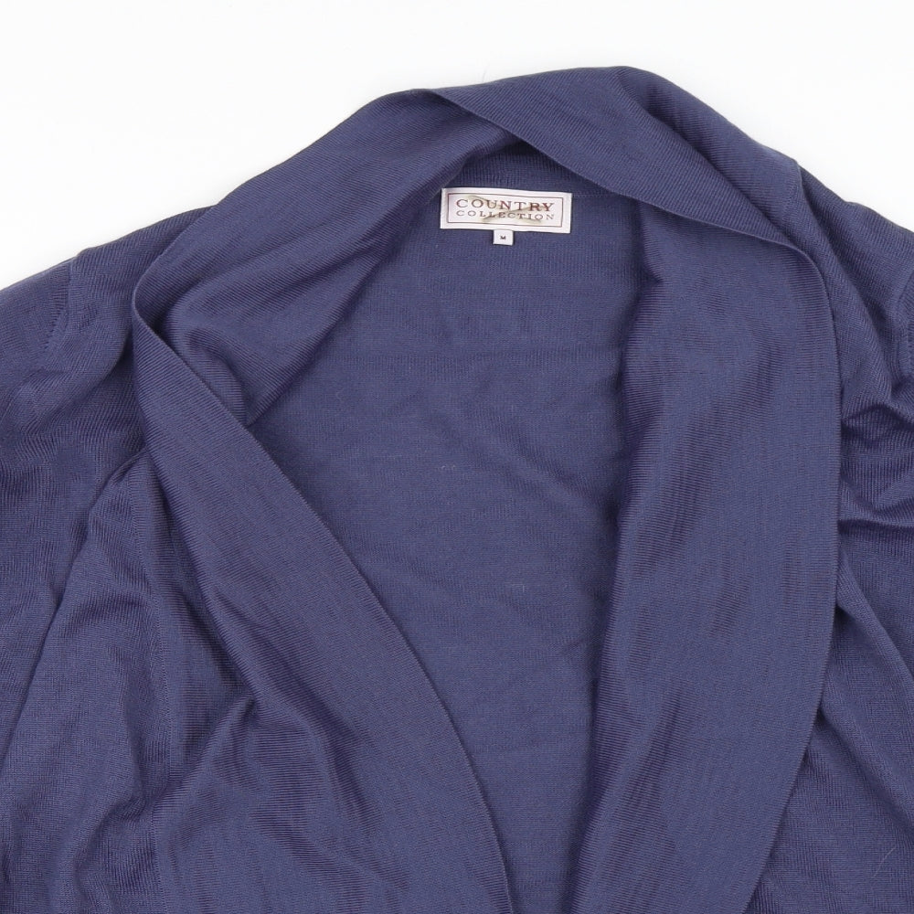Country Collection Womens Purple   Cardigan Jumper Size M