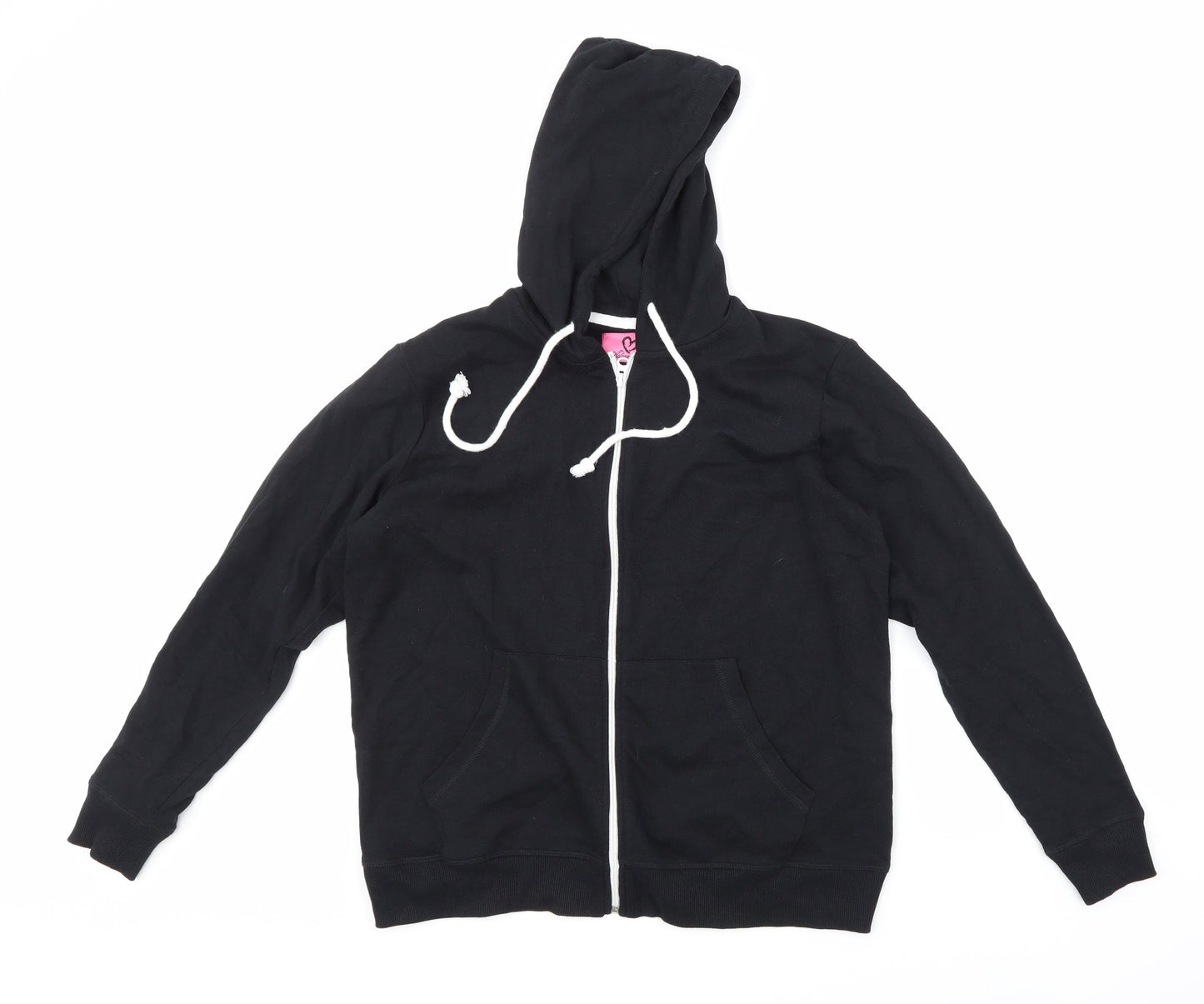 Adore Womens Black   Full Zip Hoodie Size S
