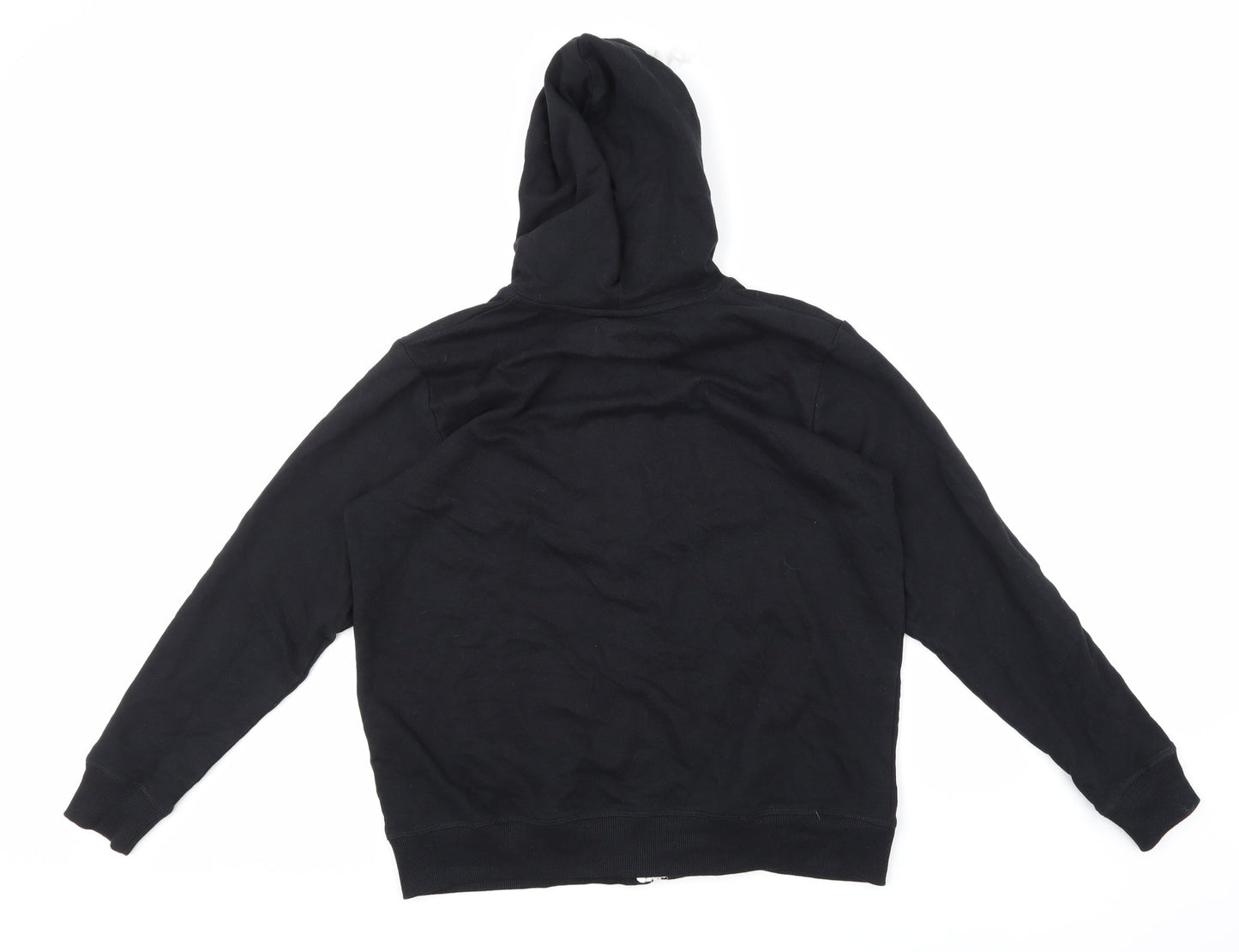 Adore Womens Black   Full Zip Hoodie Size S