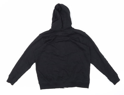 Adore Womens Black   Full Zip Hoodie Size S