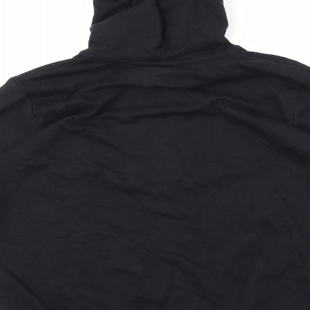 Adore Womens Black   Full Zip Hoodie Size S