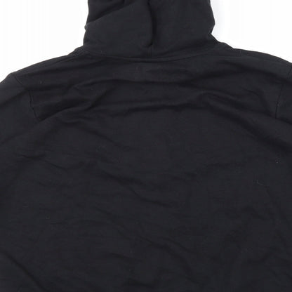 Adore Womens Black   Full Zip Hoodie Size S