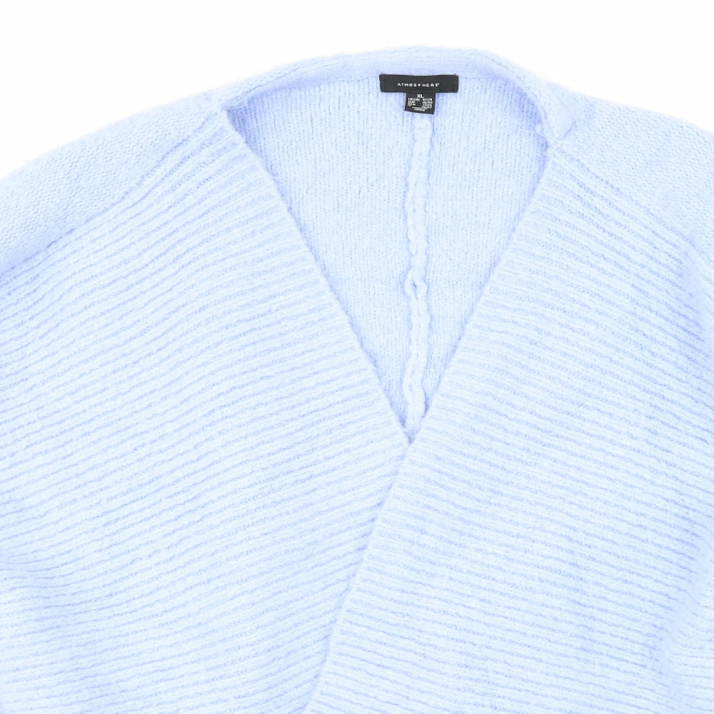 Atmosphere Womens Blue  Knit Cardigan Jumper Size XL