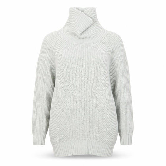 Wallis Womens Grey  Knit Pullover Jumper Size S