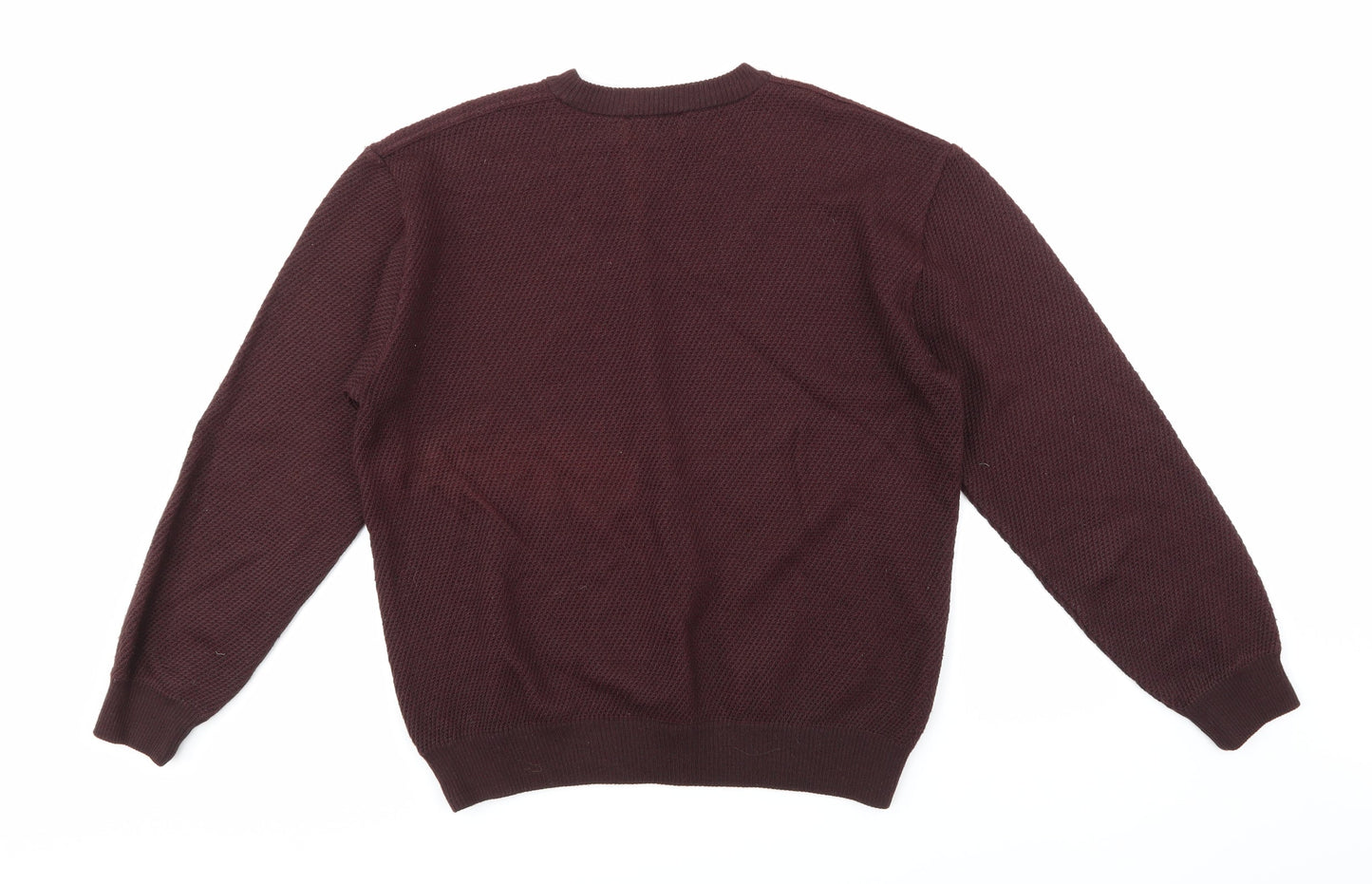 Marks and Spencer Mens Purple  Knit Pullover Jumper Size M