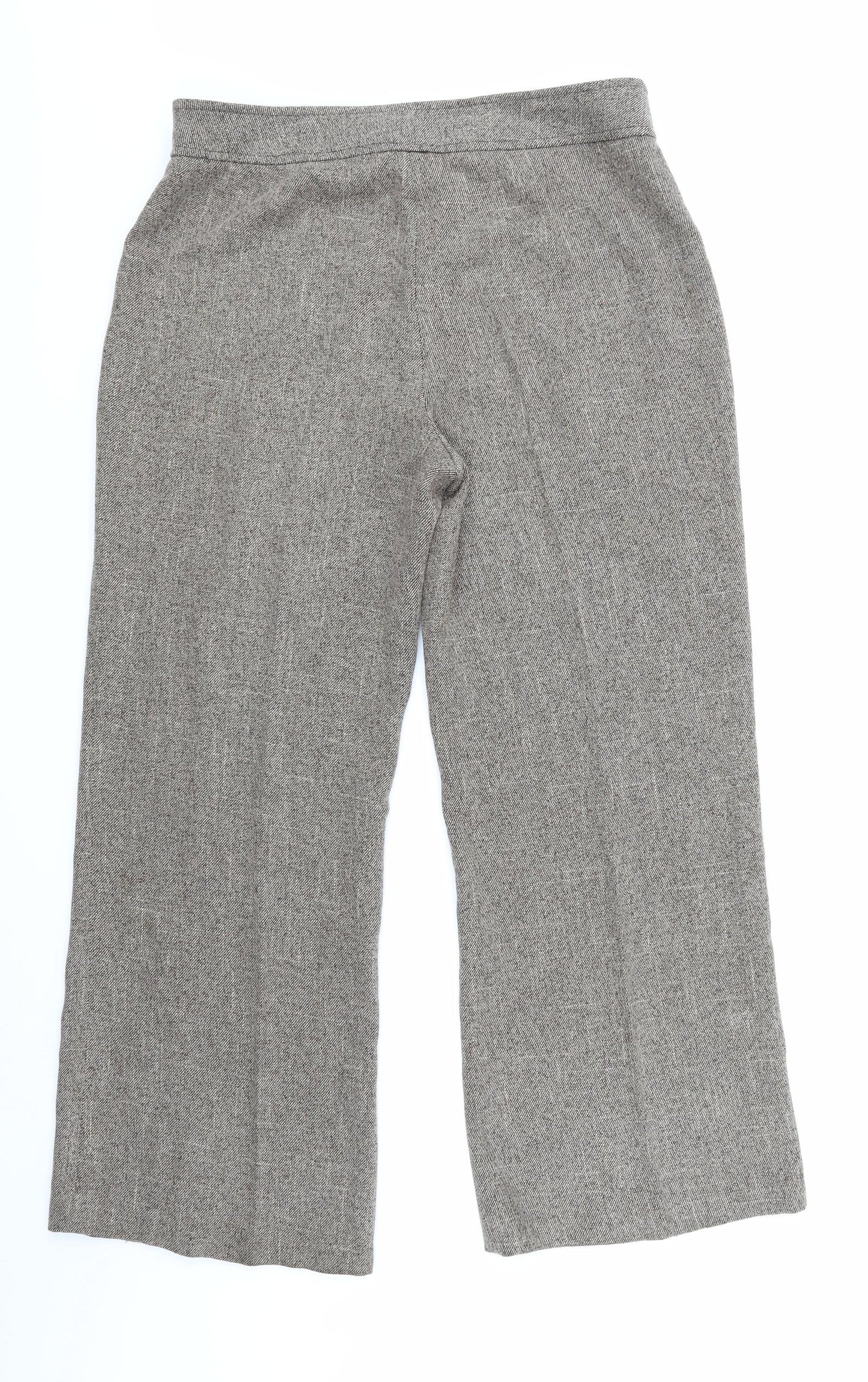 Mia Moda Womens Brown   Trousers  Size 16 L27 in