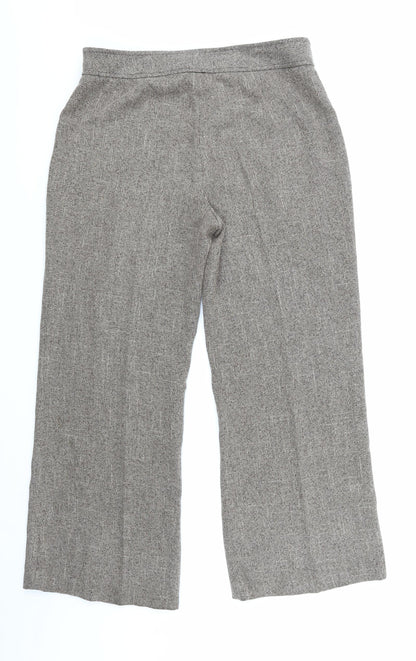 Mia Moda Womens Brown   Trousers  Size 16 L27 in