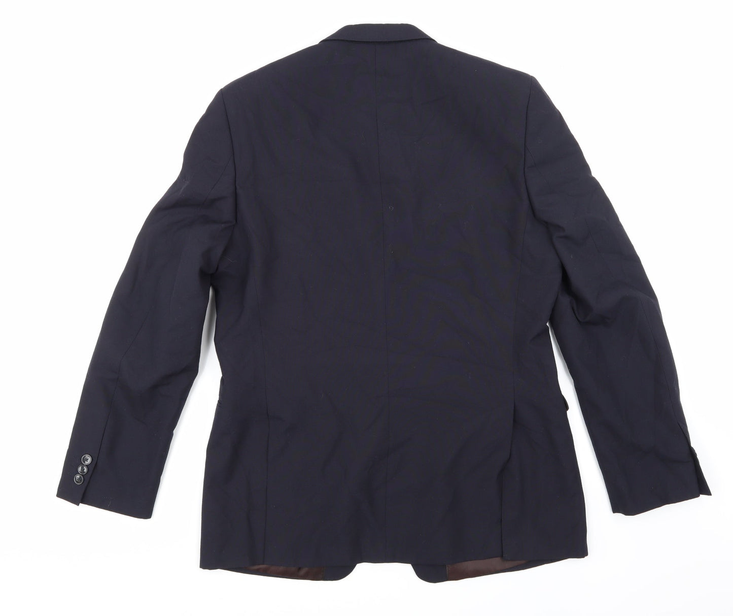 Mens UK Size 40 Marks and Spencer Regular Blue Suit Jacket