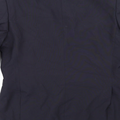 Mens UK Size 40 Marks and Spencer Regular Blue Suit Jacket