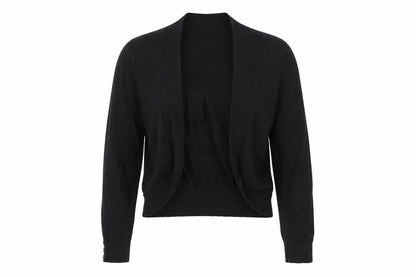 Wallis Womens Black  Knit Cardigan Jumper Size M