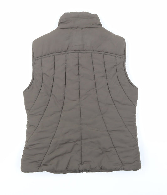 George Womens Brown   Gilet Coat Size 8