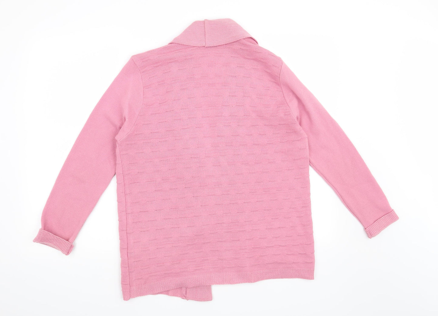 Preworn Womens Pink   Cardigan Jumper Size M