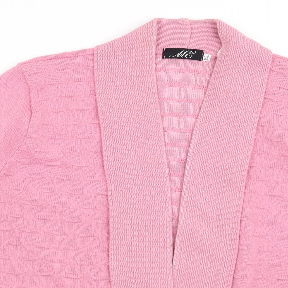 Preworn Womens Pink   Cardigan Jumper Size M
