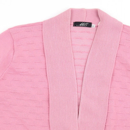 Preworn Womens Pink   Cardigan Jumper Size M