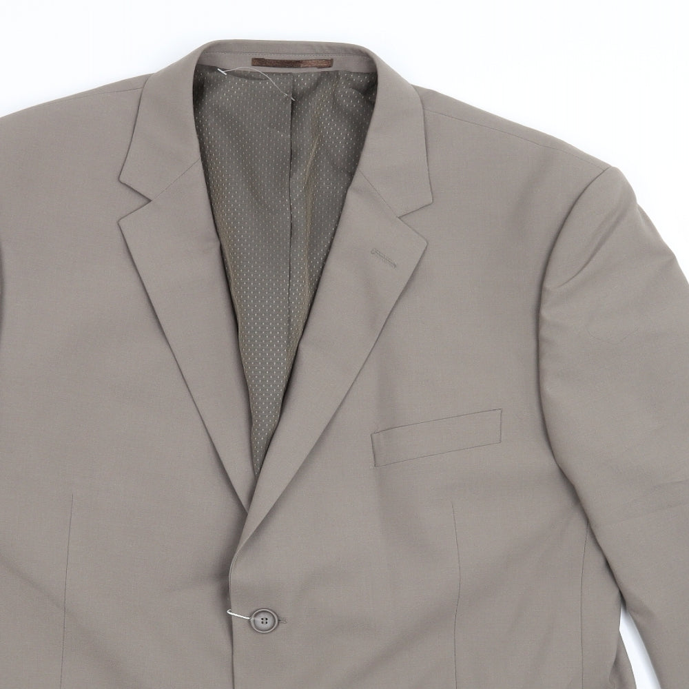 Mens UK Size 44 Taylor & Wright Regular Brown Suit Jacket