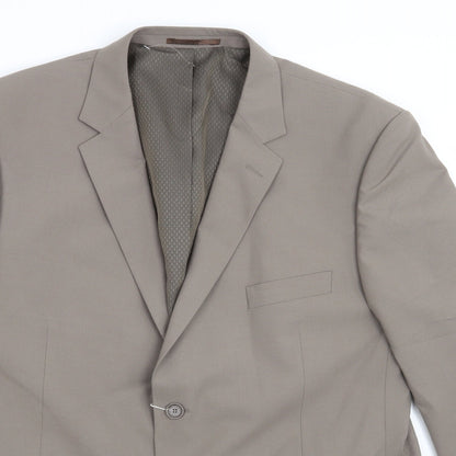 Mens UK Size 44 Taylor & Wright Regular Brown Suit Jacket