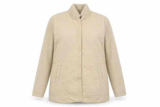 Womens UK Size M Damart Beige Jacket
