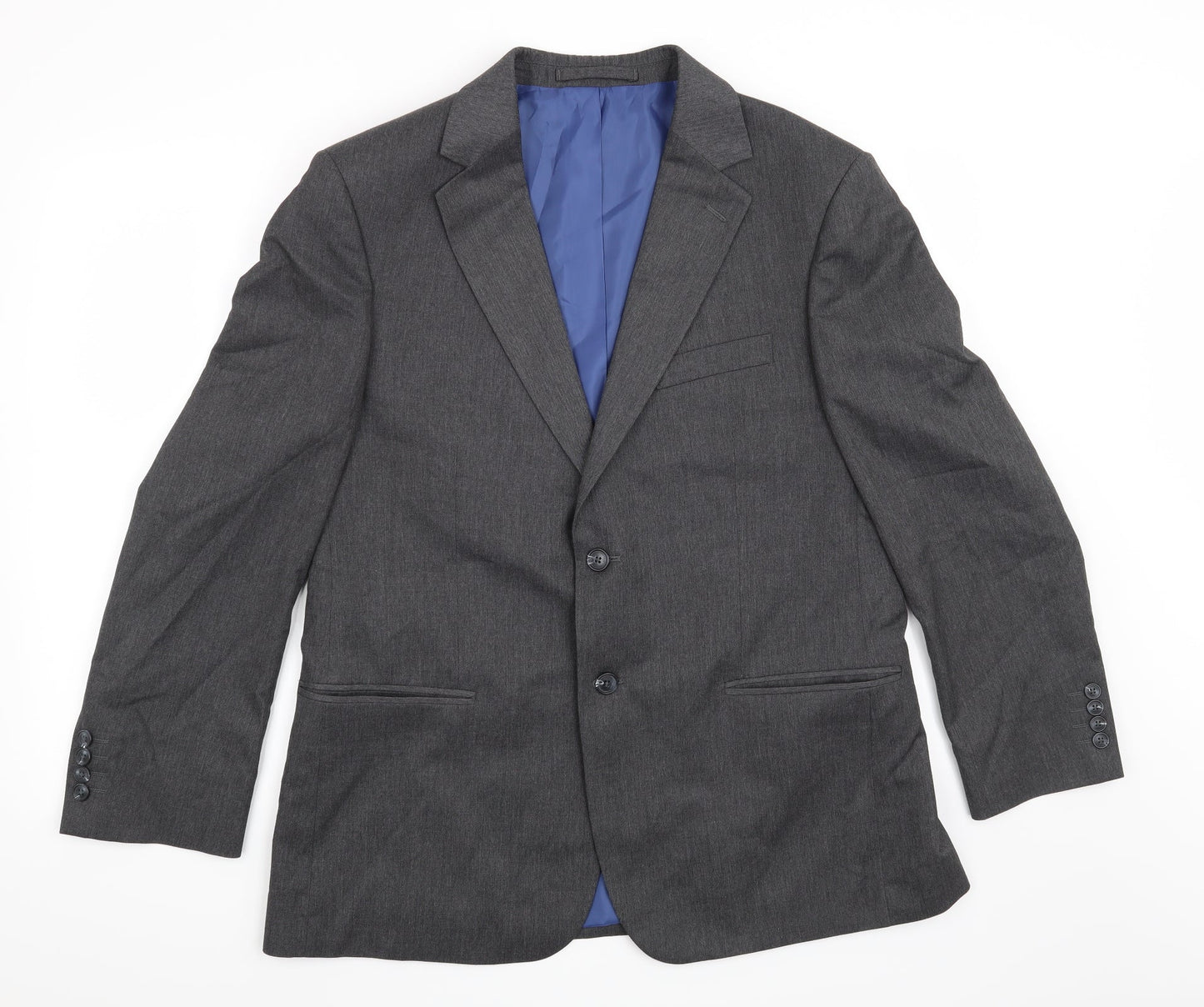 Mens UK Size 42 Marks and Spencer Regular Grey Suit Jacket
