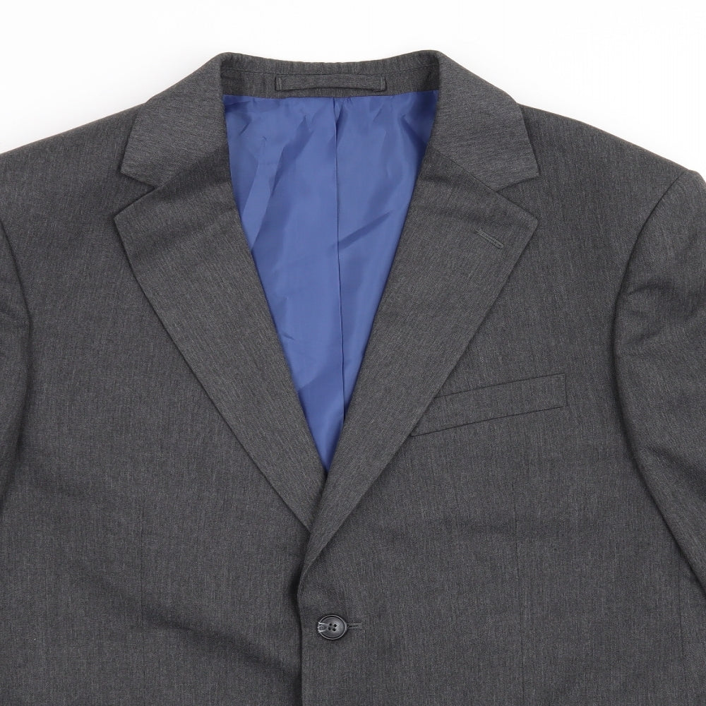 Mens UK Size 42 Marks and Spencer Regular Grey Suit Jacket