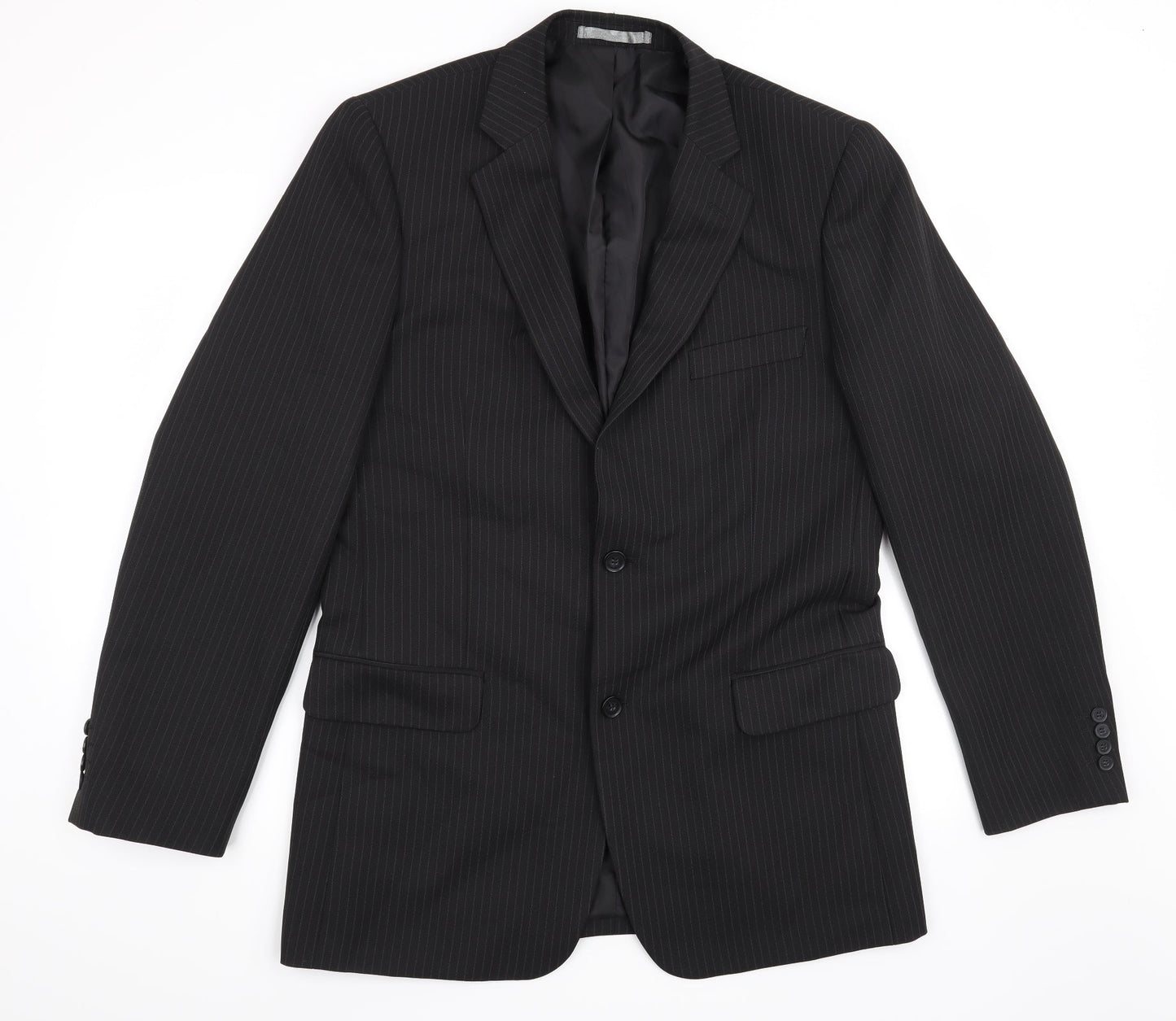 Mens UK Size 40 Taylor & Wright Regular Black Suit Jacket