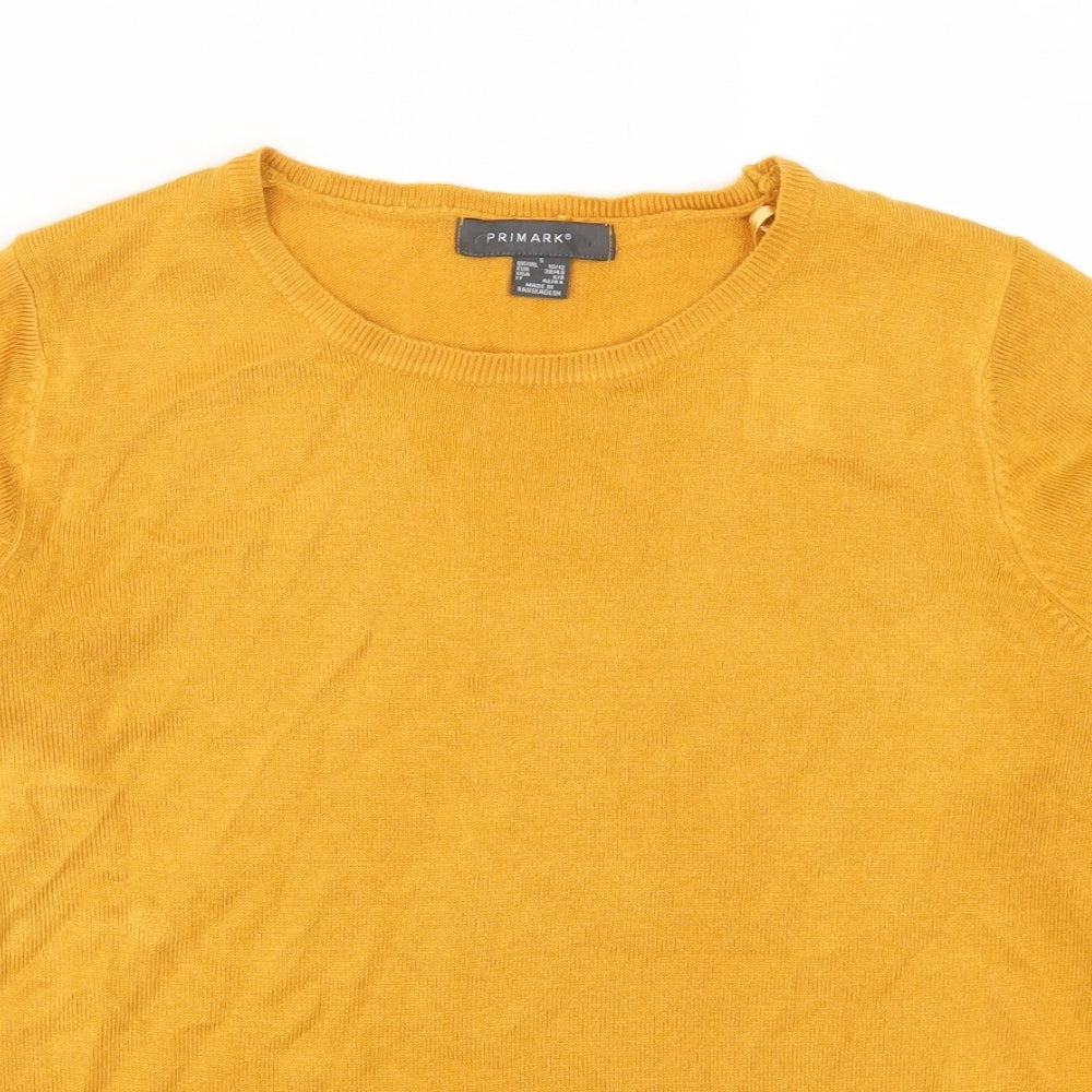 Primark Womens Orange   Pullover Jumper Size 10