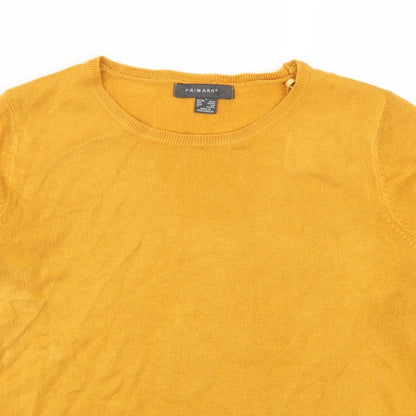 Primark Womens Orange   Pullover Jumper Size 10