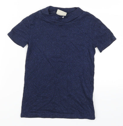 NEXT Girls Blue   Basic T-Shirt Size 6 Years